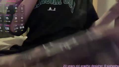 Snapshot of 1000and1nights_ chatting on November 12, 4:02 am Aishe online show from November 12, 4:02 am