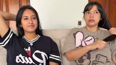Snapshot of 2summerlove2 chatting on October 26, 2:12 pm Dalilah and Tarah online show from October 26, 2:12 pm