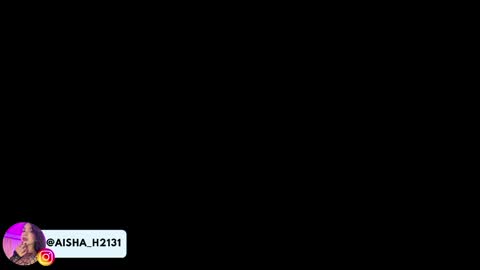 Aisha online show from May 18, 8:36 pm