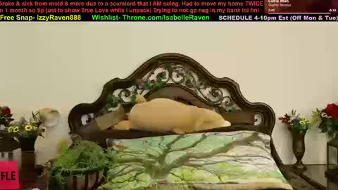 Snapshot of _isabelleraven chatting on March 16, 4:44 pm IsabelleRaven online show from March 16, 4:44 pm