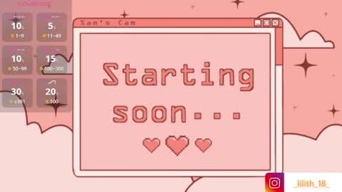 Lili  online show from May 29, 7:01 pm