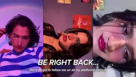 Aaron  online show from October 12, 10:42 pm