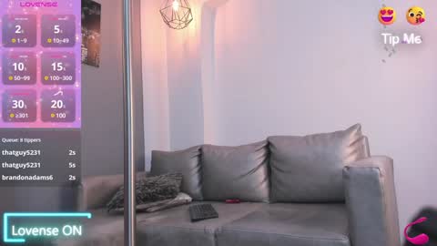 Snapshot of abril_ricci chatting on January 1, 12:32 am Abril online show from January 1, 12:32 am