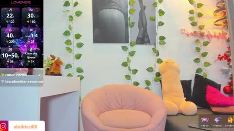 Snapshot of abril_ricci chatting on January 10, 10:28 am Abril online show from January 10, 10:28 am