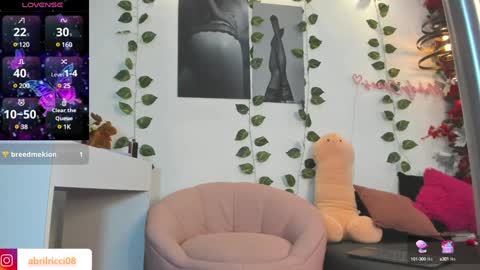 Snapshot of abril_ricci chatting on January 15, 6:12 am Abril online show from January 15, 6:12 am