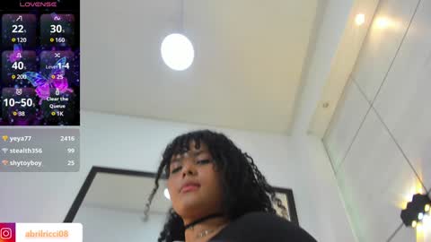 Snapshot of abril_ricci chatting on January 28, 10:45 am Abril online show from January 28, 10:45 am