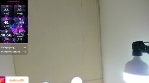 Snapshot of abril_ricci chatting on January 29, 10:27 am Abril online show from January 29, 10:27 am