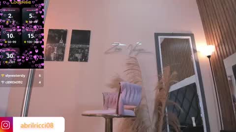 Snapshot of abril_ricci chatting on March 4, 10:13 am Abril online show from March 4, 10:13 am