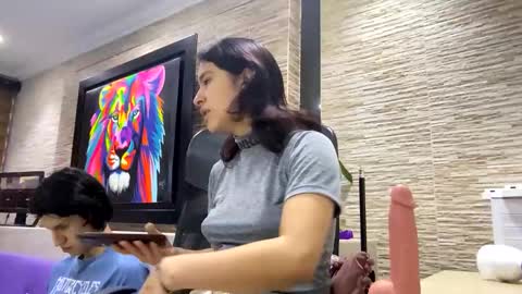 Snapshot of adam_and_abby_ chatting on February 6, 2:22 am adam and abby online show from February 6, 2:22 am