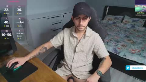 Adam Rayn online show from November 9, 6:50 pm