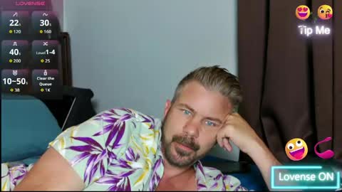 Blue Eyed Handsome Man online show from May 13, 2:47 pm