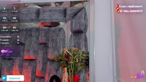 Snapshot of aivadumont chatting on December 27, 2:14 am Queen Dumont online show from December 27, 2:14 am