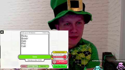 Alex Amazing online show from March 17, 10:24 pm