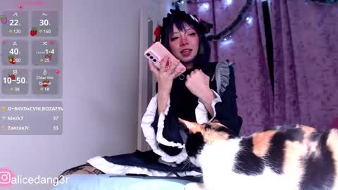 Snapshot of alicedang3r chatting on December 24, 6:11 am Alice online show from December 24, 6:11 am