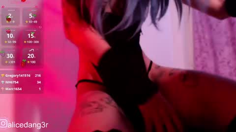 Snapshot of alicedang3r chatting on December 27, 9:06 am Alice online show from December 27, 9:06 am