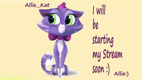 Allie online show from July 18, 2:54 pm