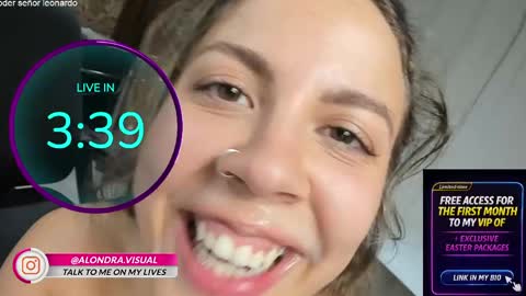 Alondra Suarez online show from May 8, 2:11 pm