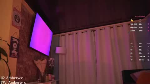 Snapshot of amberw_c chatting on June 6, 1:54 am IG - TW Amberw c online show from June 6, 1:54 am