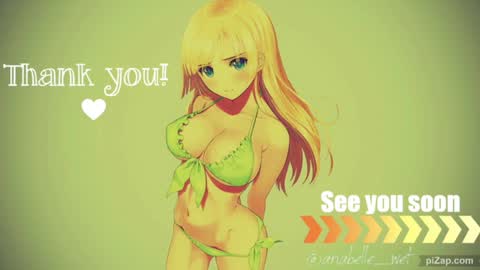 Snapshot of anabelle_wet chatting on December 13, 6:16 pm Annie online show from December 13, 6:16 pm