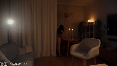 Snapshot of anamuse chatting on January 16, 9:41 pm Ana online show from January 16, 9:41 pm