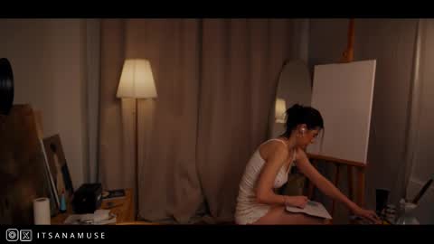 Snapshot of anamuse chatting on February 3, 9:53 pm Ana online show from February 3, 9:53 pm