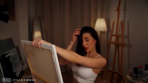 Snapshot of anamuse chatting on February 6, 8:56 pm Ana online show from February 6, 8:56 pm