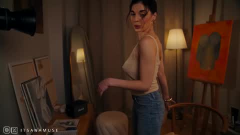 Snapshot of anamuse chatting on February 8, 9:18 pm Ana online show from February 8, 9:18 pm