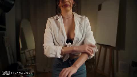 Snapshot of anamuse chatting on February 18, 9:44 pm Ana online show from February 18, 9:44 pm