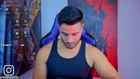 Snapshot of andresfiit chatting on July 11, 1:52 am Andres online show from July 11, 1:52 am