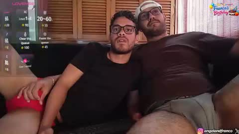 Snapshot of angelandfranco chatting on August 5, 8:11 pm AngelFranco online show from August 5, 8:11 pm
