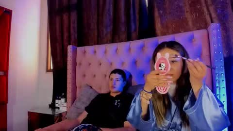 ANGEL AND TEFY online show from April 8, 4:18 pm