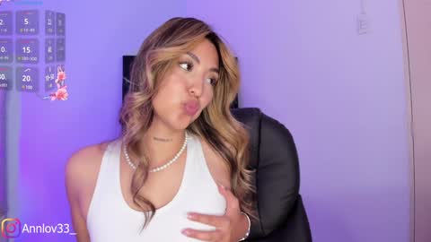 Snapshot of anna_loveu chatting on January 8, 7:45 pm Ana Lucia online show from January 8, 7:45 pm