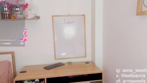  Anna Weells  online show from February 10, 9:15 pm