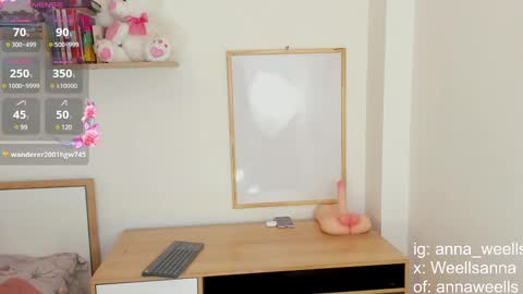  Anna Weells  online show from March 3, 8:54 pm