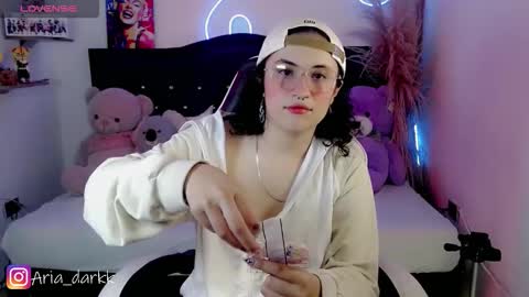 Snapshot of ariadarkk chatting on February 7, 10:46 pm Aria online show from February 7, 10:46 pm