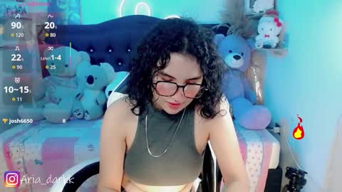 Snapshot of ariadarkk chatting on February 20, 10:10 pm Aria online show from February 20, 10:10 pm