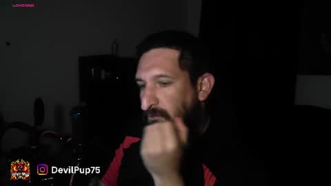 Snapshot of asanator101 chatting on June 28, 5:57 am devilPup75 online show from June 28, 5:57 am
