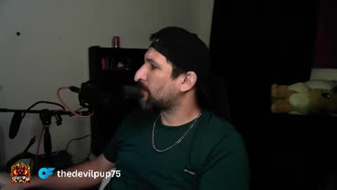 Snapshot of asanator101 chatting on July 12, 4:14 am devilPup75 online show from July 12, 4:14 am