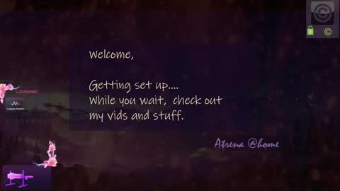 Atrena online show from October 26, 2:28 am