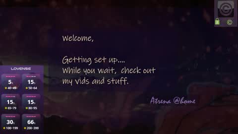 Atrena online show from March 28, 12:10 am