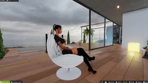 Snapshot of aurard chatting on February 3, 5:29 am AuRaRD online show from February 3, 5:29 am