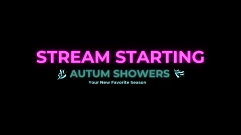 Autum Showers online show from April 13, 4:29 am