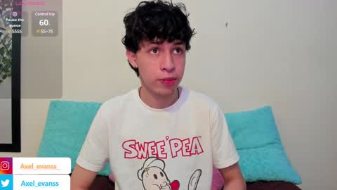 Axel Evanss online show from January 9, 1:45 pm