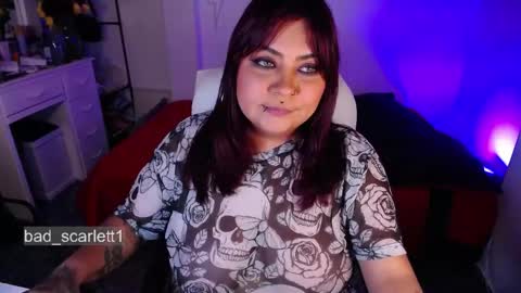 Snapshot of bad_scarlett1 chatting on June 4, 1:33 am Scarlett online show from June 4, 1:33 am