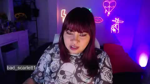 Snapshot of bad_scarlett1 chatting on June 15, 5:59 pm Scarlett online show from June 15, 5:59 pm