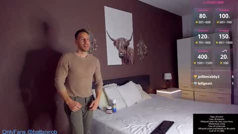 Snapshot of batboyrob chatting on March 11, 6:21 am Rob online show from March 11, 6:21 am