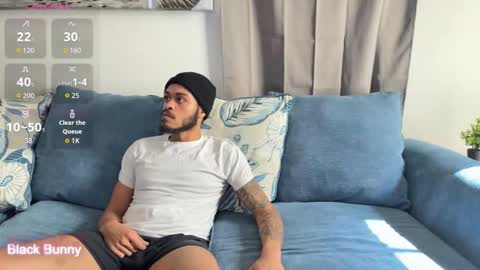 Snapshot of blackbunny0222 chatting on February 7, 7:17 pm Black Bunny online show from February 7, 7:17 pm