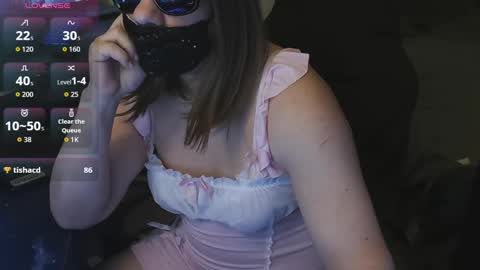 Snapshot of blackmasksissy chatting on October 1, 2:34 pm Black Mask Sissy online show from October 1, 2:34 pm
