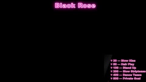 blackroseonee online show from May 4, 1:51 pm