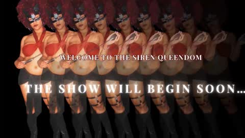 Snapshot of blacksirenqueen chatting on October 16, 10:05 am Queen Siren online show from October 16, 10:05 am